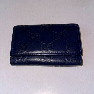 GUCCI Guccissima Key Case 6 Hooks Lether